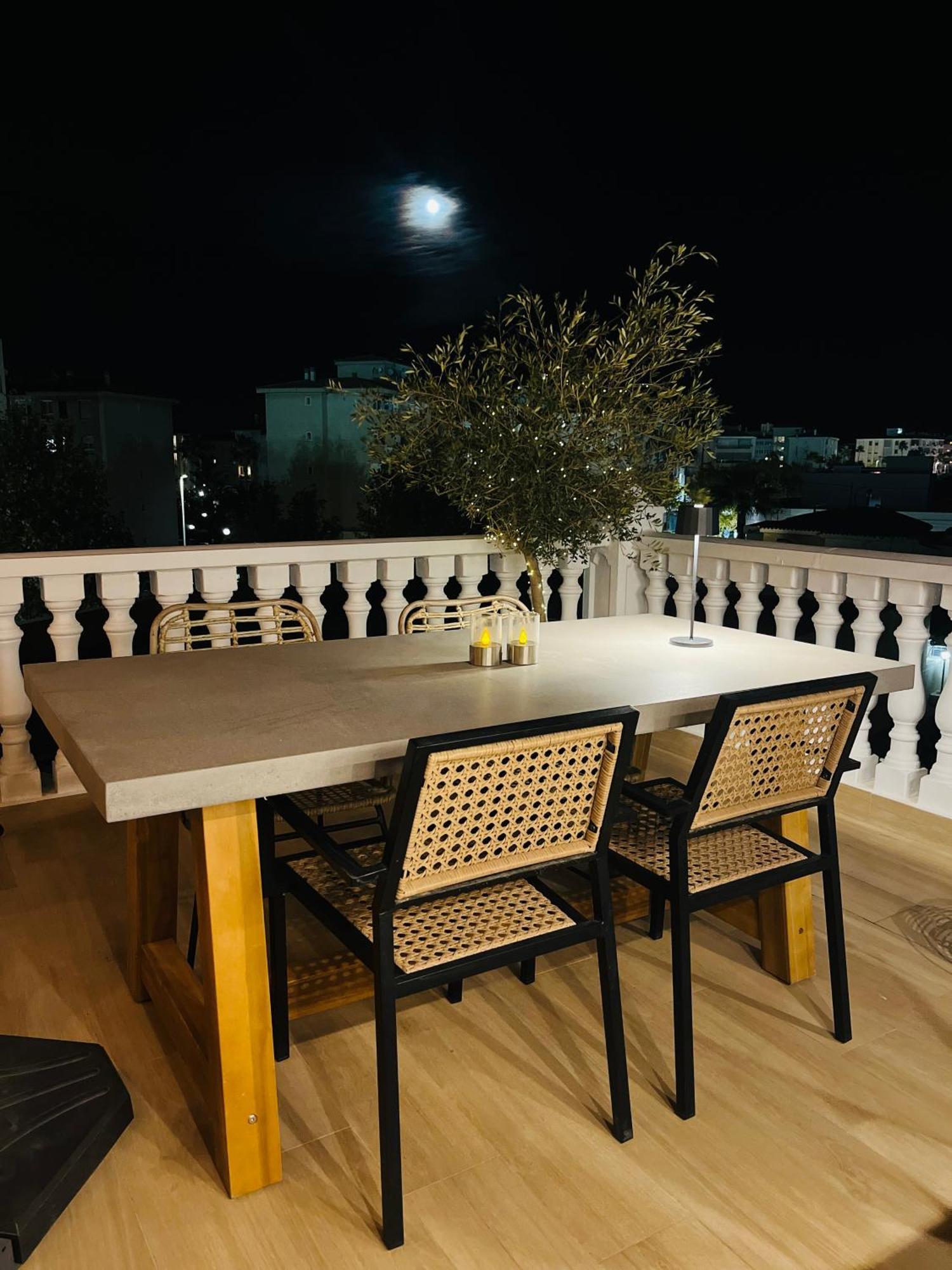 Casa Naru Albir, Duplex Appartement Met Ruim Terras En Buitenkeuken El Albir Kültér fotó