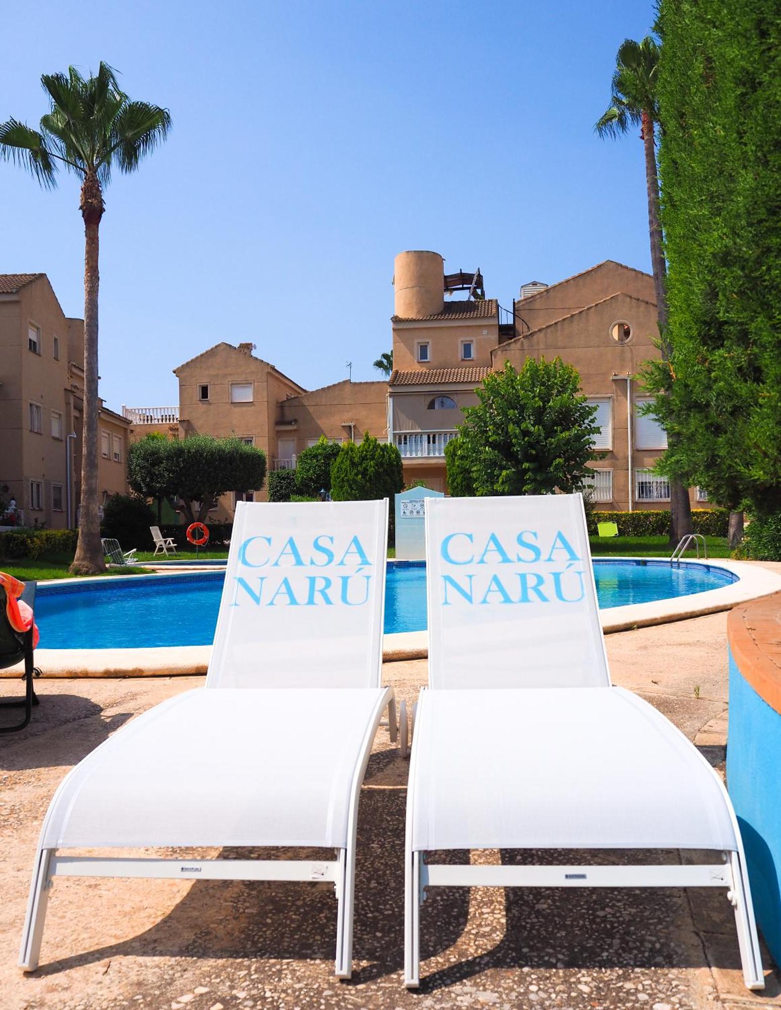 Casa Naru Albir, Duplex Appartement Met Ruim Terras En Buitenkeuken El Albir Kültér fotó