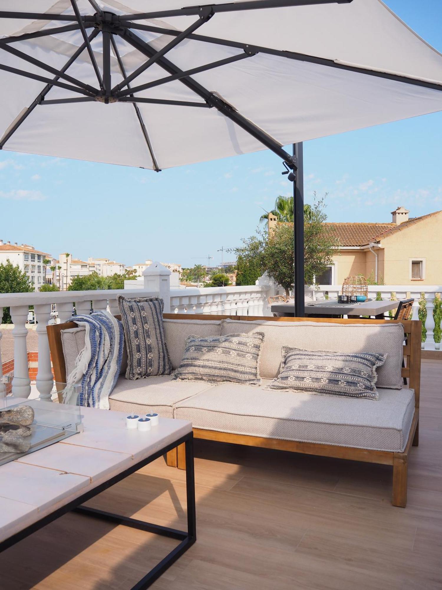 Casa Naru Albir, Duplex Appartement Met Ruim Terras En Buitenkeuken El Albir Kültér fotó