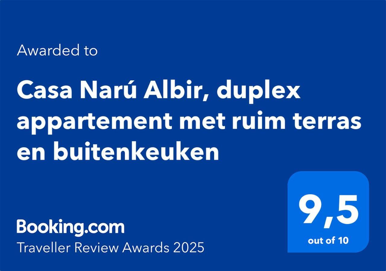Casa Naru Albir, Duplex Appartement Met Ruim Terras En Buitenkeuken El Albir Kültér fotó